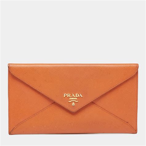 prada milano wallet orange|prada small wallet price.